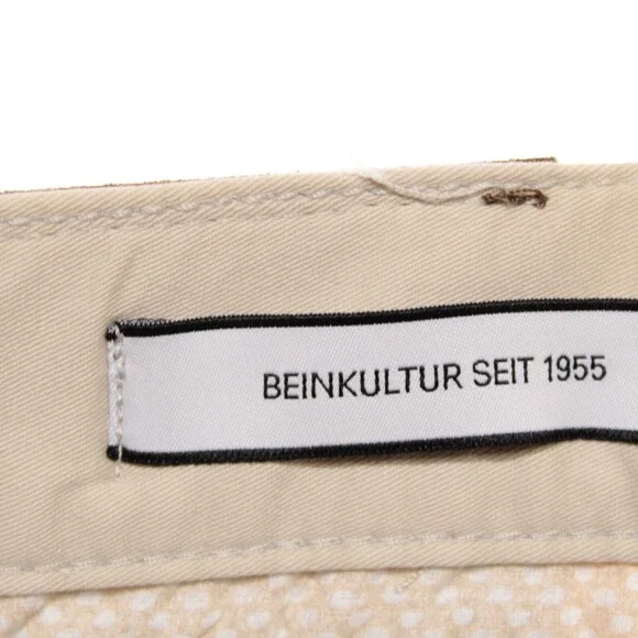 Hiltl NWT 5 Pocket Jean Cut Casual Pants Size 42 x 34 Noah In Beige Cotton Blend